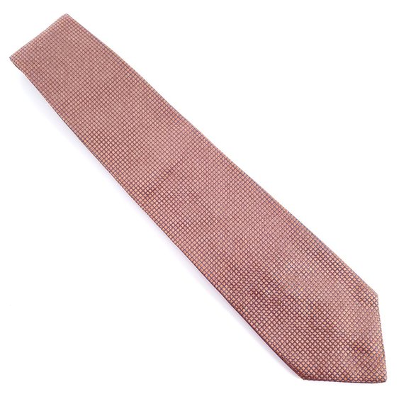 Cavi by Nico Milano Men Silk Tie Check Brown Blue 58x4 - NWOT - made in Italy - Picture 1 of 6